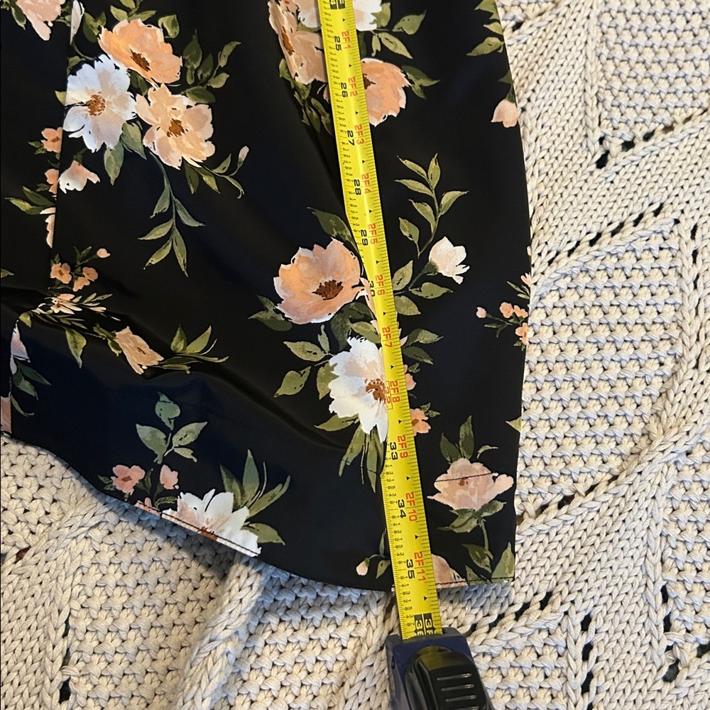 The Occasion Old Navy Floral Midi Skirt Set Sz XL NWOT - Picture 7 of 12